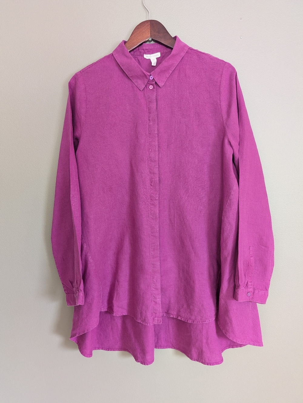 Eileen Fisher Linen Tunic Size Large